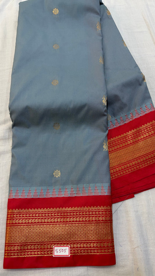Semi Gadwal Silk Saree