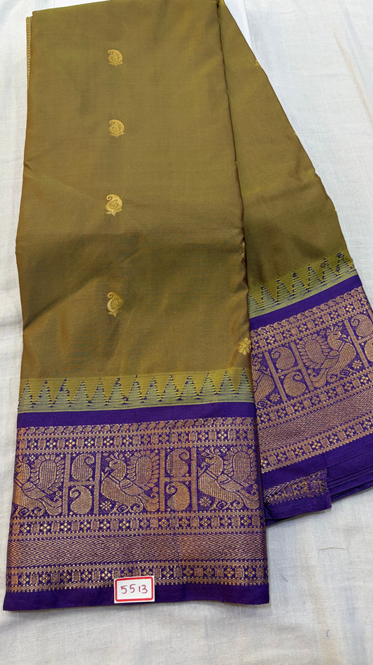 Semi Gadwal Silk Saree