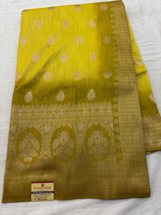 Semi Tussar Dual Shade Sarees-37