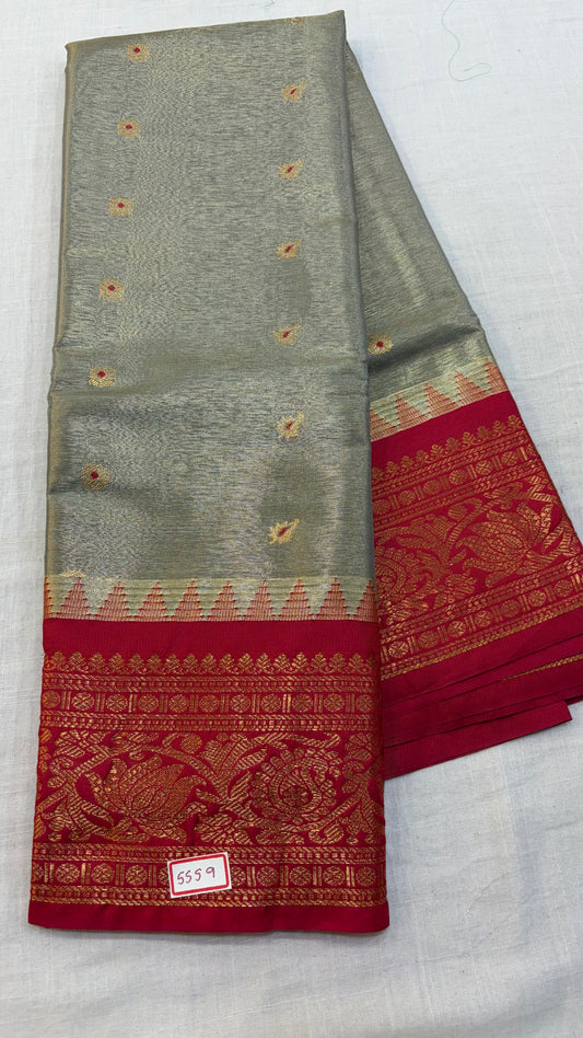 Semi Gadwal Silk Saree