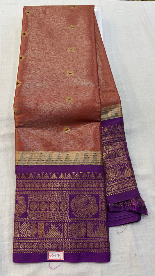 Semi Gadwal Silk Saree
