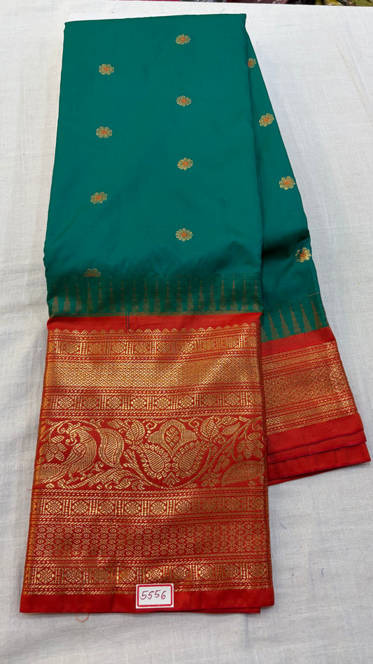 Semi Gadwal Silk Saree