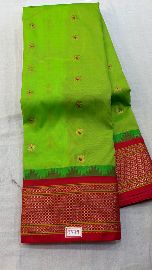 Semi Gadwal Handloom Saree