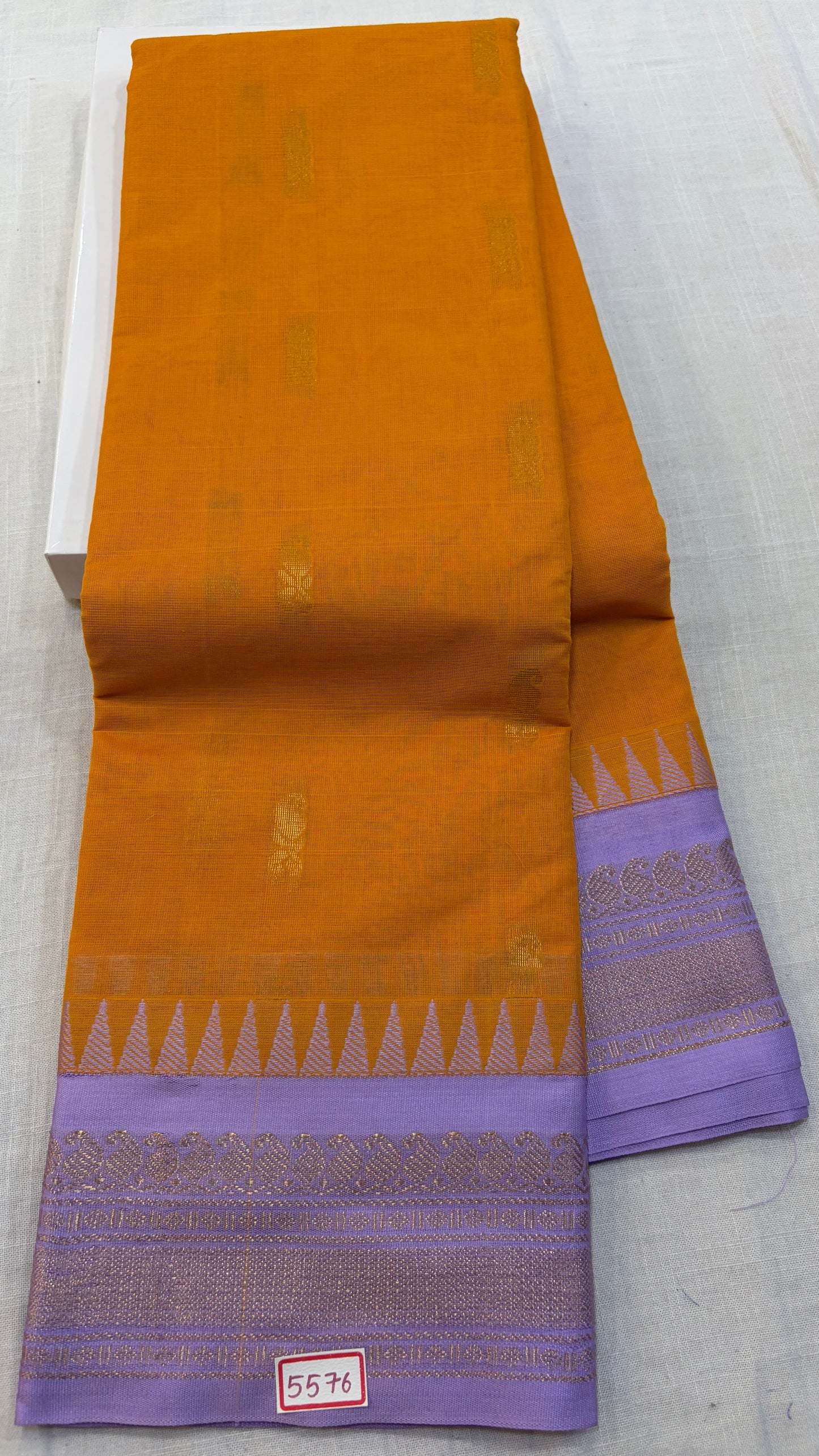 Semi Gadwal Handloom Saree