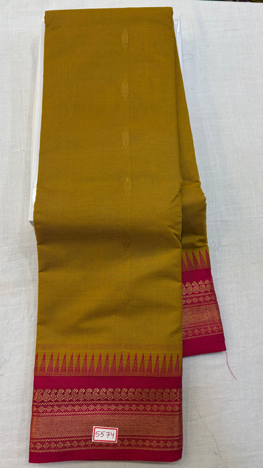 Semi Gadwal Handloom Saree
