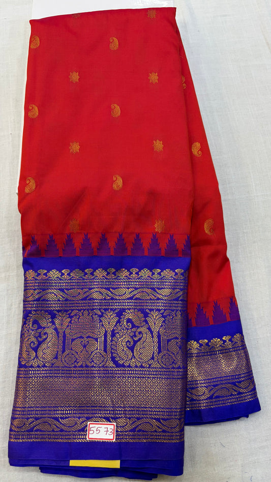 Semi Gadwal Silk Saree