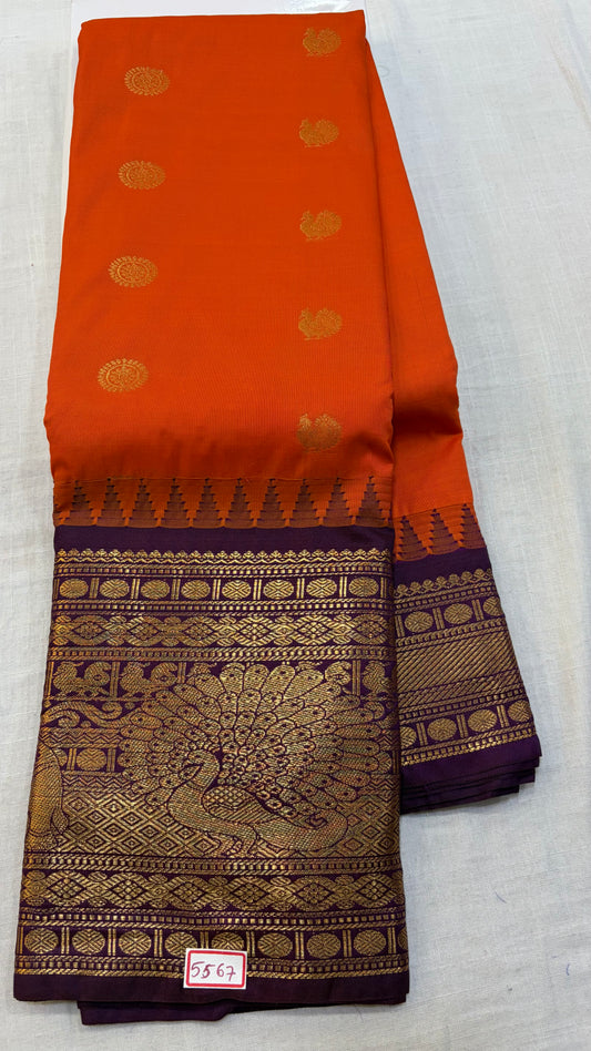 Semi Gadwal Silk Saree