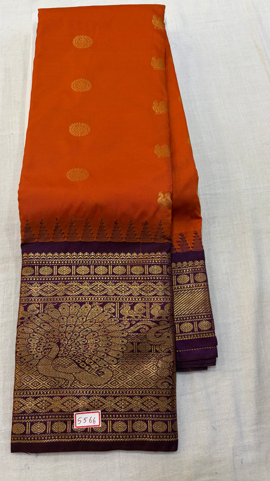 Semi Gadwal Silk Saree