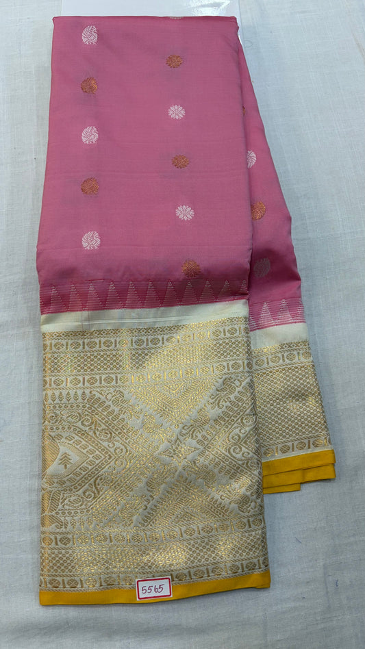 Semi Gadwal Silk Saree
