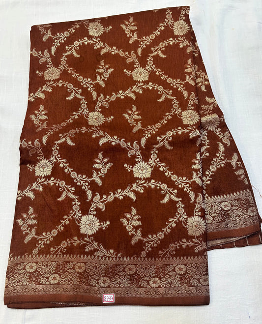 Russian Crepe All over design Saree