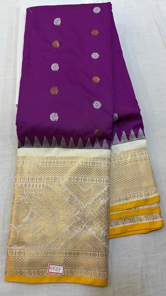 Semi Gadwal Silk Saree