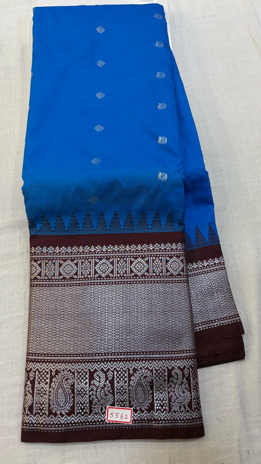Semi Gadwal Silk Saree