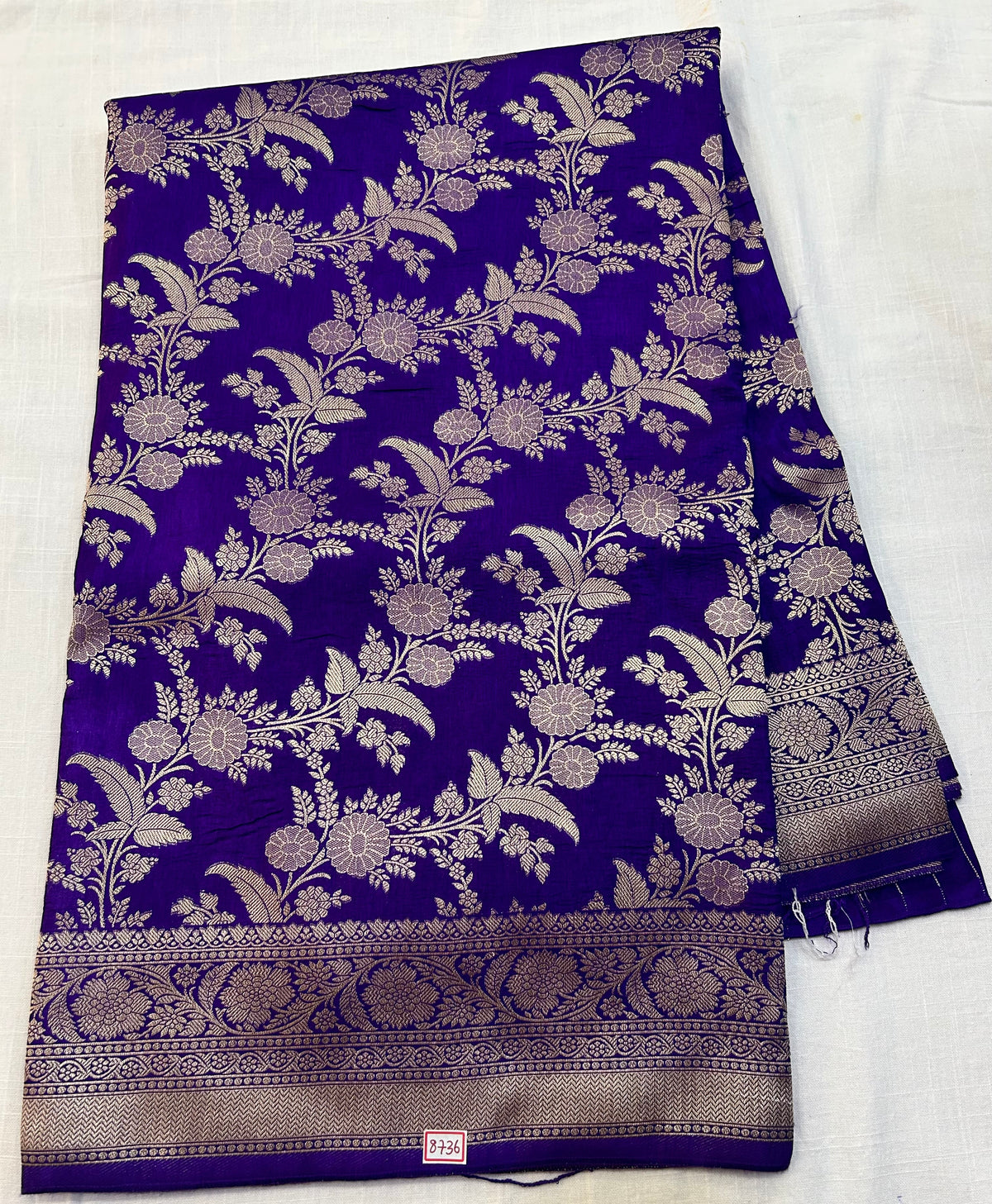 Russian Crepe All over design Saree