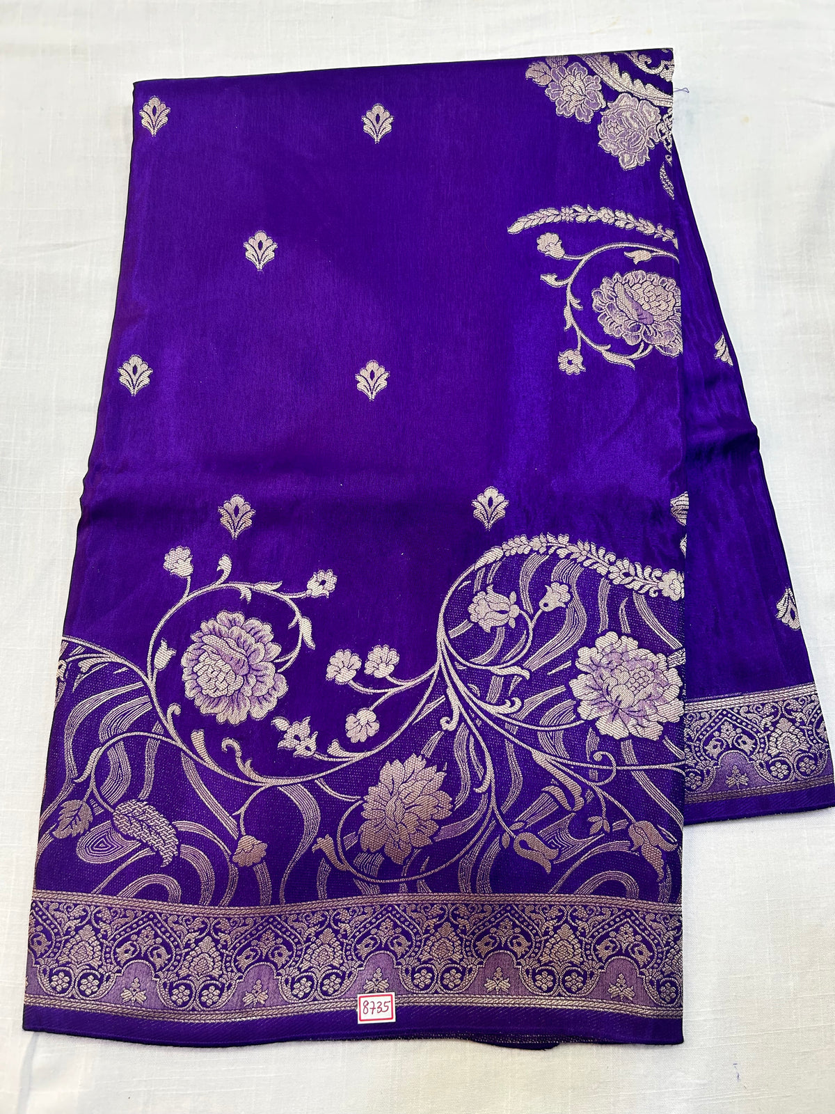 Russian Crepe All over design Saree