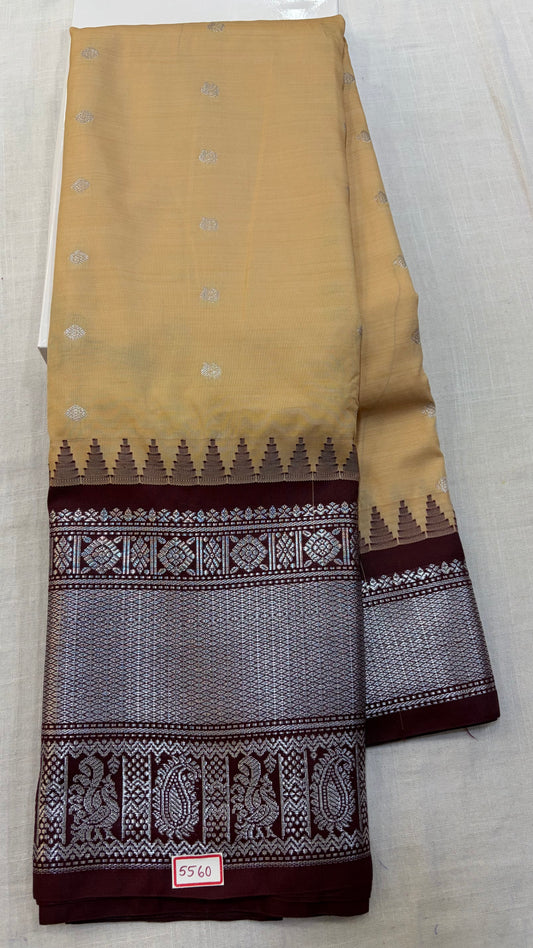 Semi Gadwal Silk Saree