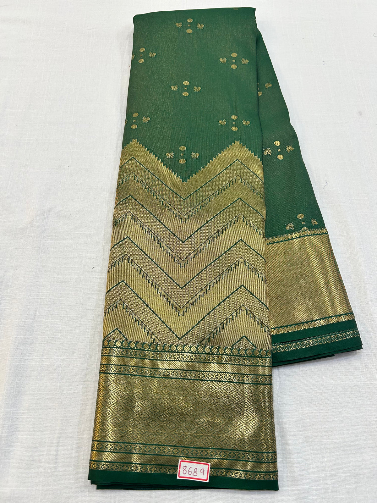 Skirt Border Semi Kanchi Pattu Saree