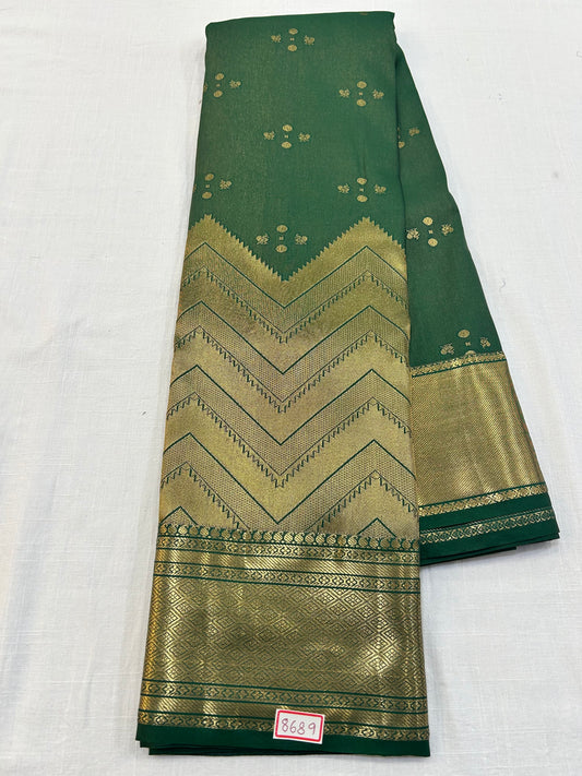 Skirt Border Semi Kanchi Pattu Saree