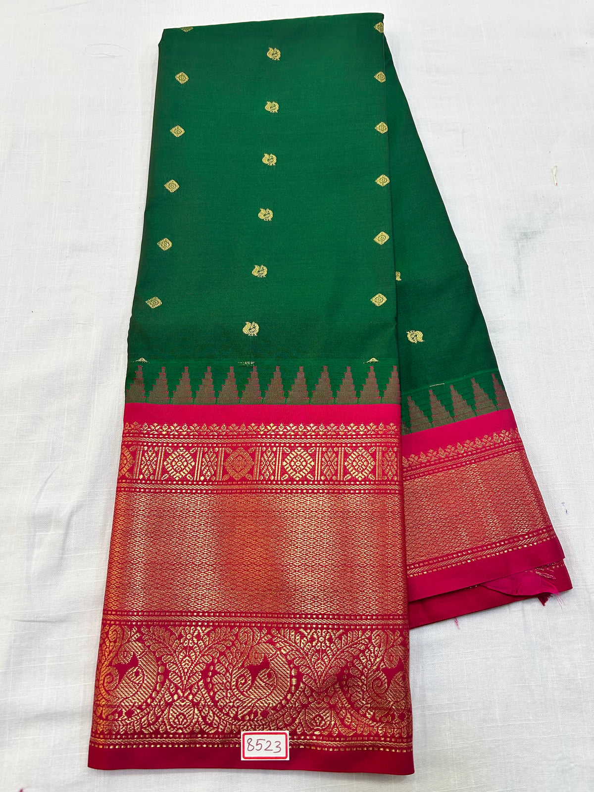 Semi Gadwal Silk Saree