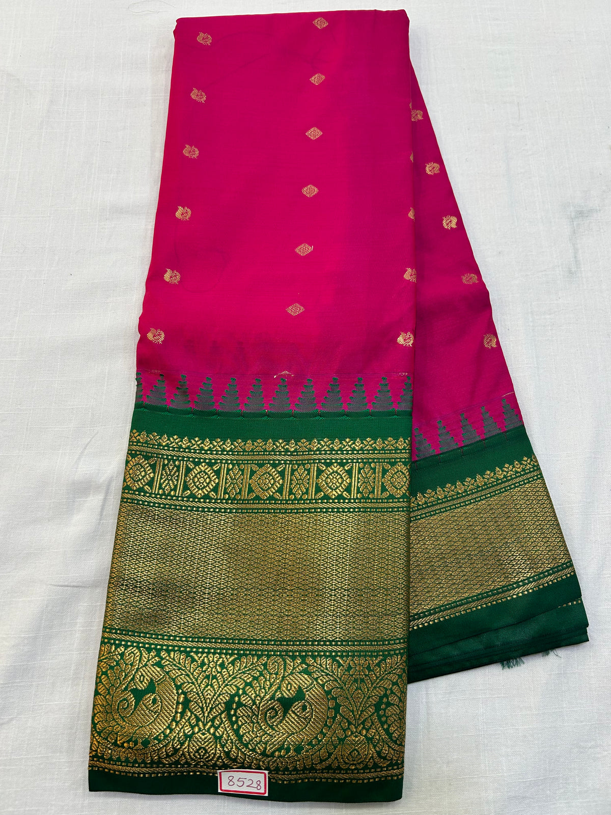 Semi Gadwal Silk Saree