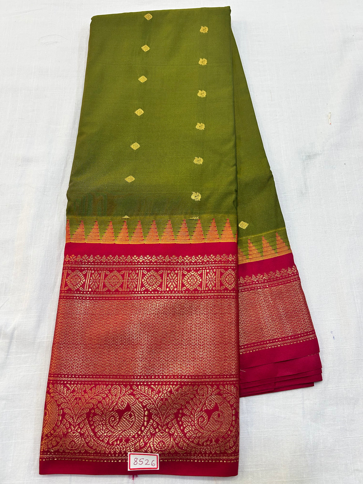 Semi Gadwal Silk Saree