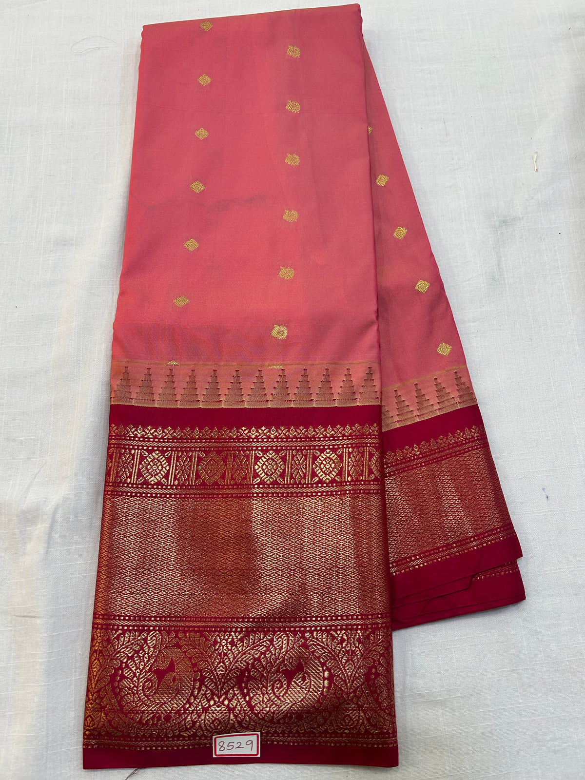 Semi Gadwal Silk Saree