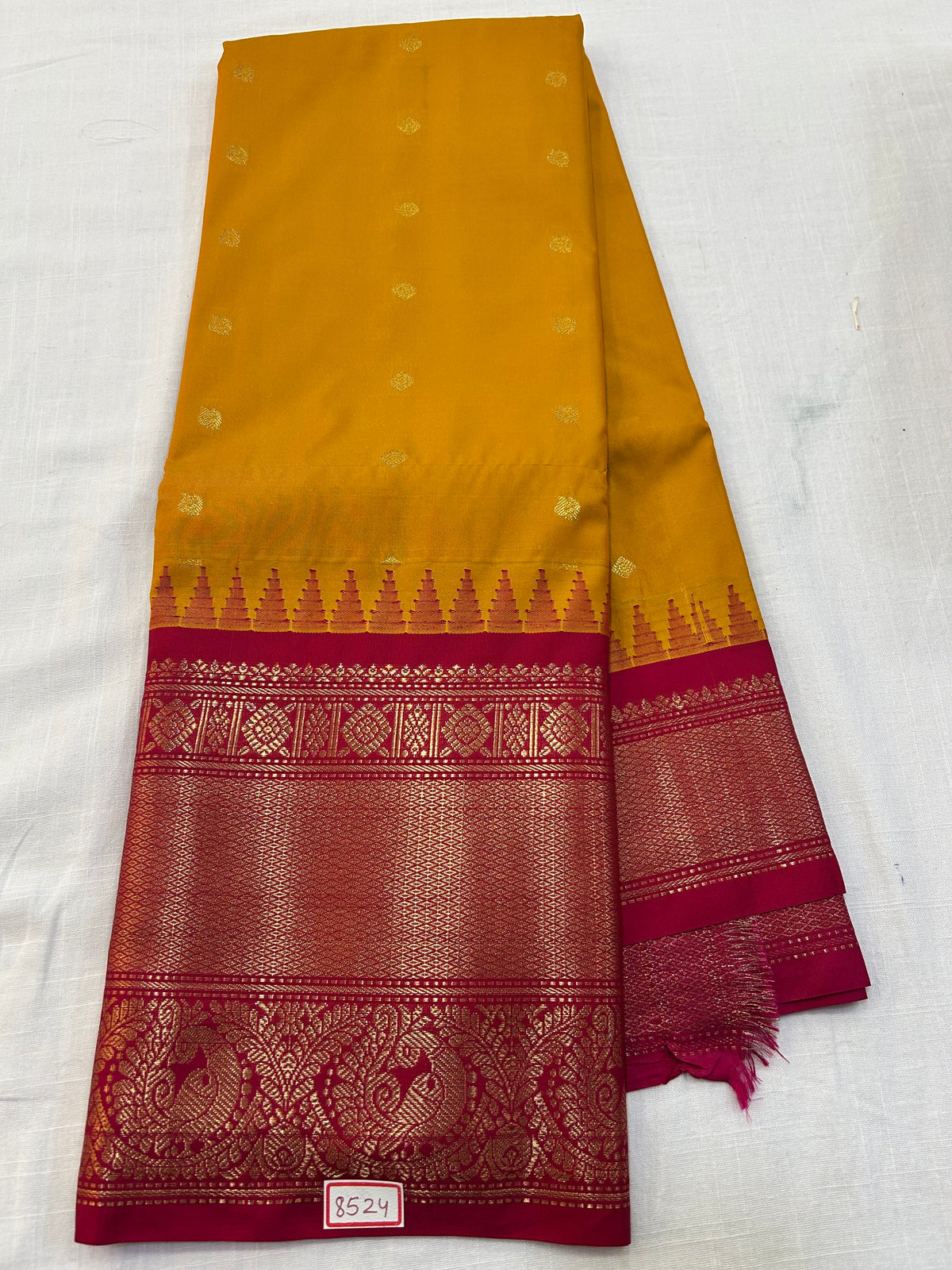 Semi Gadwal Silk Saree