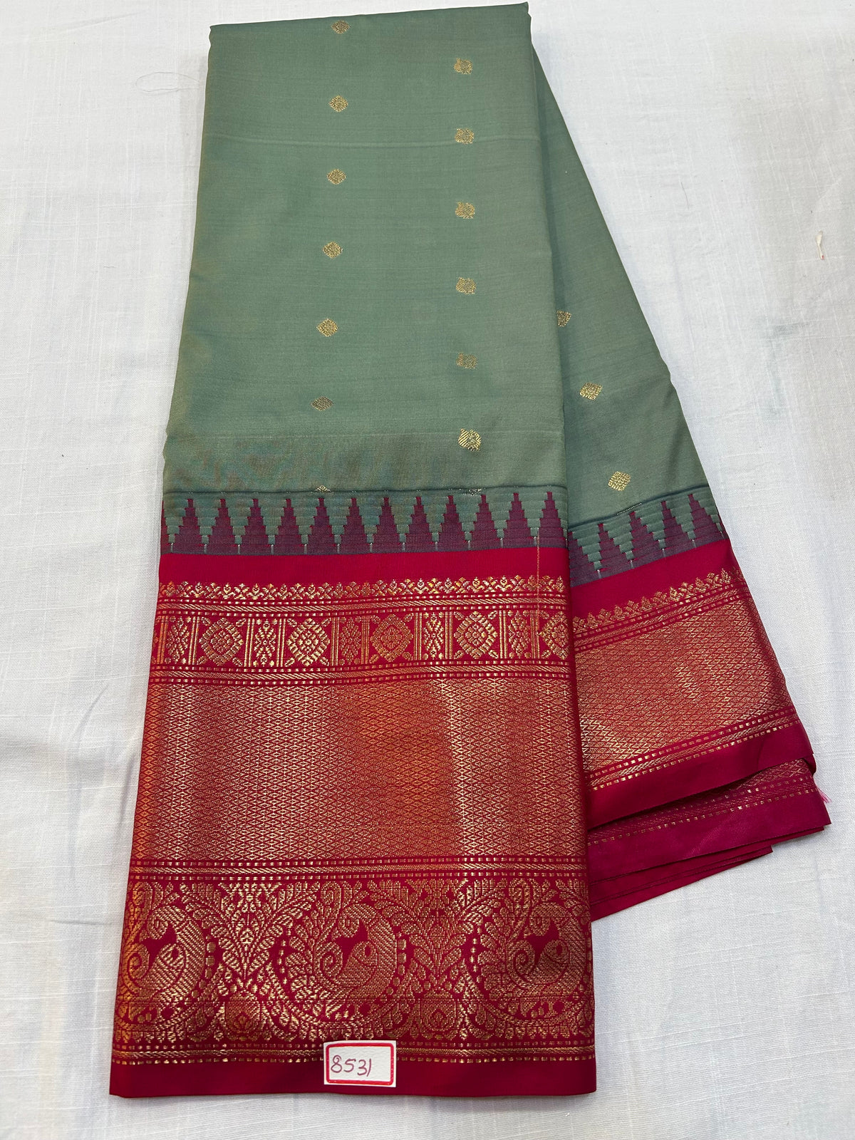 Semi Gadwal Silk Saree