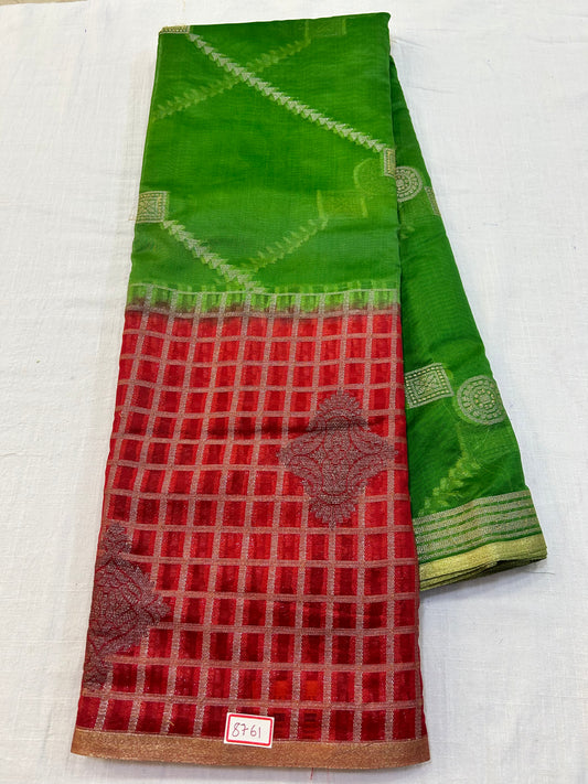 Green Mango Saree