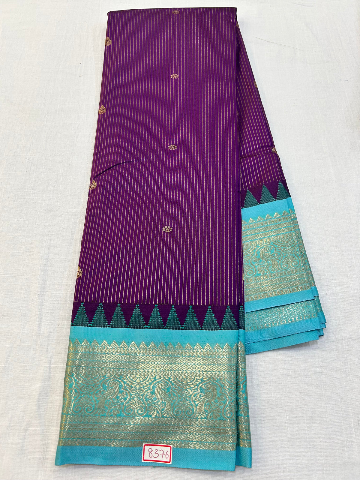 Semi Gadwal Silk Saree