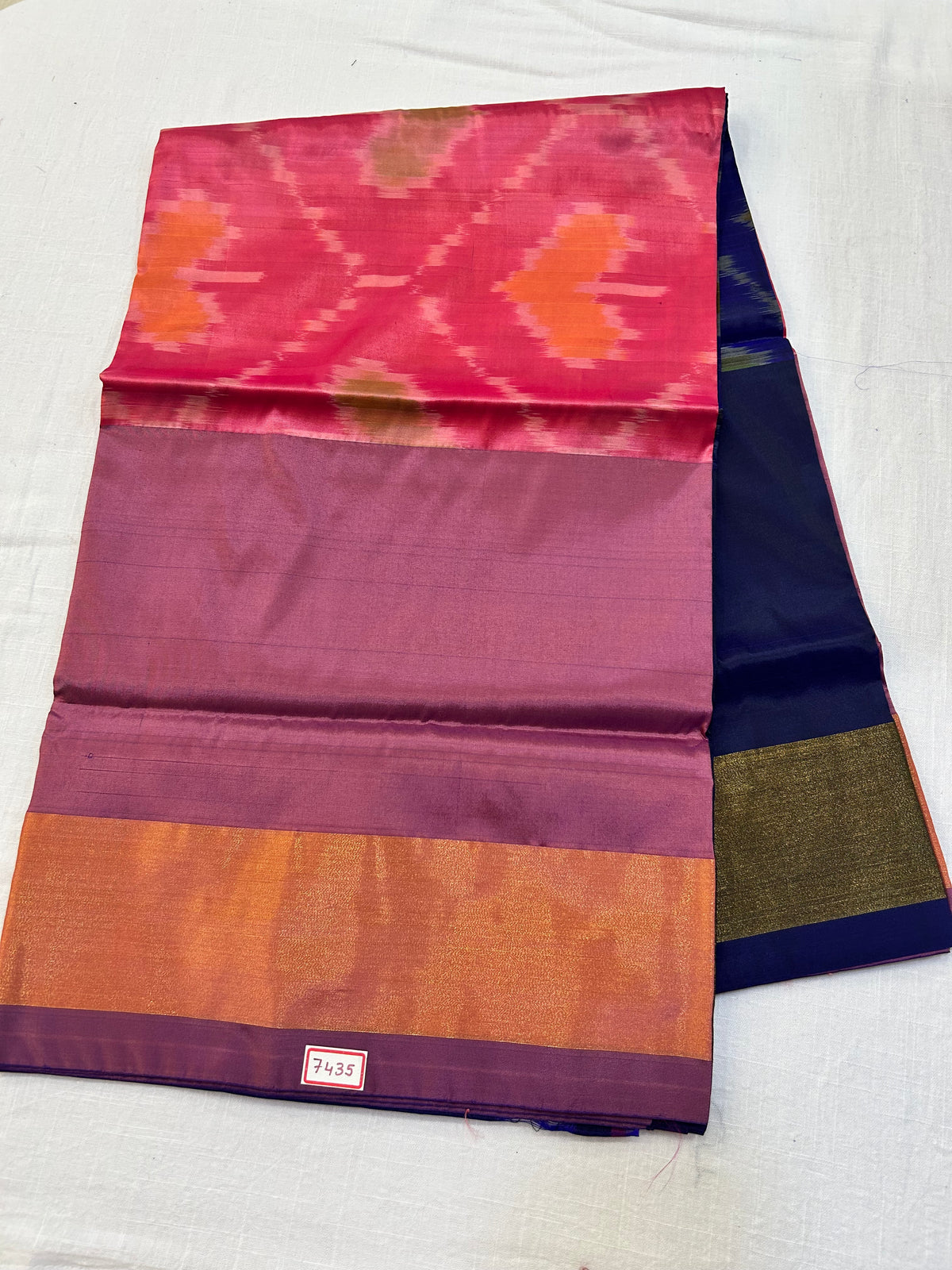 Pochampally ikkat Weaving sarees