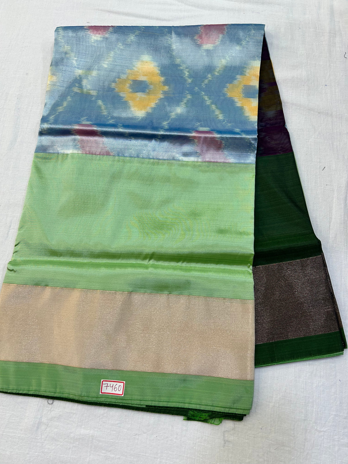 Pochampally ikkat Weaving sarees