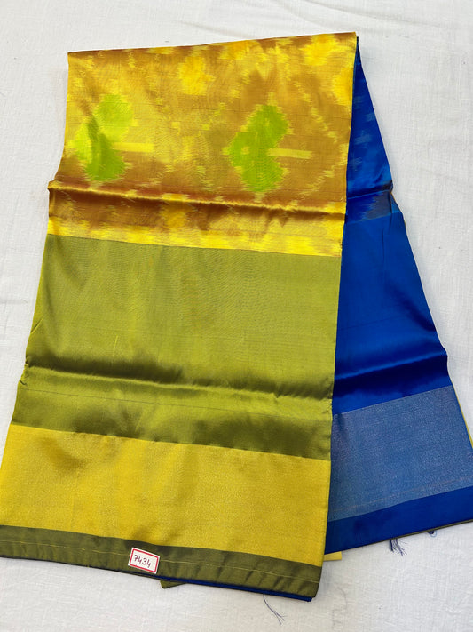 Pochampally ikkat Weaving sarees