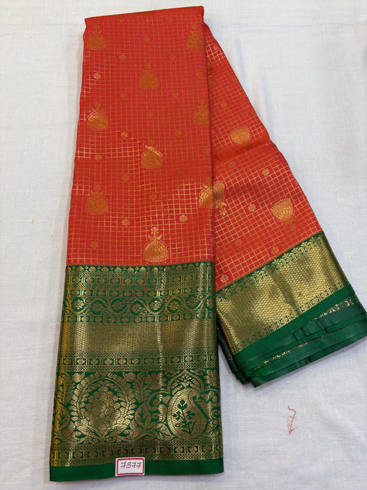 Semi Kanchi Pattu Sarees