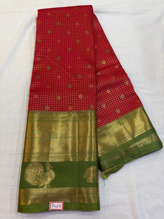 Semi Kanchi Pattu Sarees
