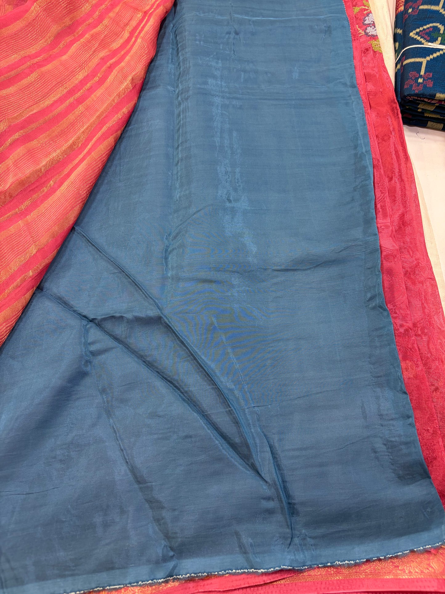 HO Satin Pattitpoint Embroidery Sarees