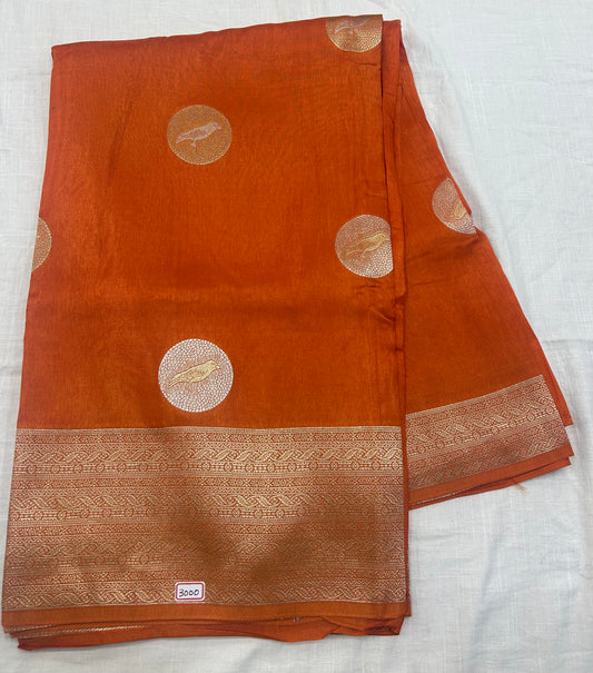 Russian Crepe saree