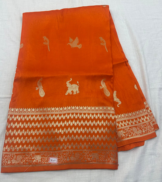 Russian Crepe saree