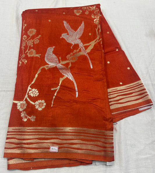 Russian Crepe saree