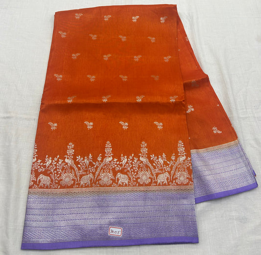 Russian Crepe saree