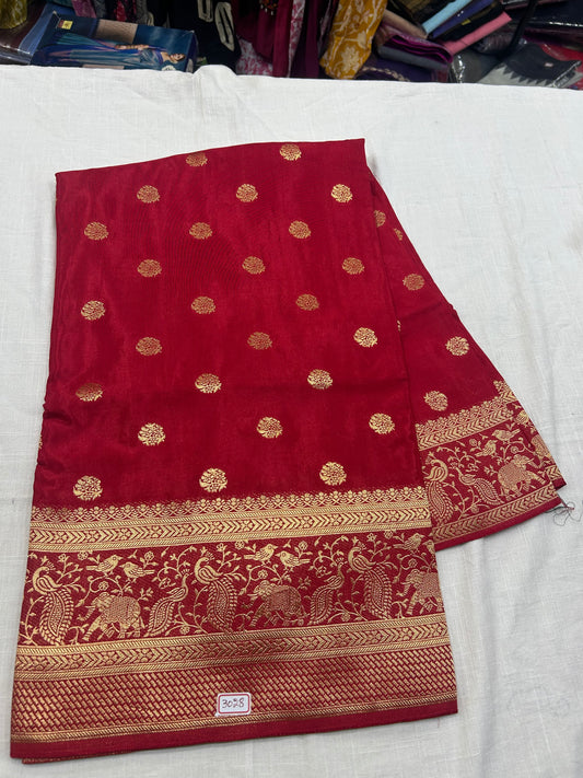 Russian Crepe saree