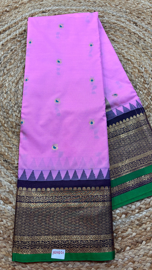 Semi Gadwal Silk Saree