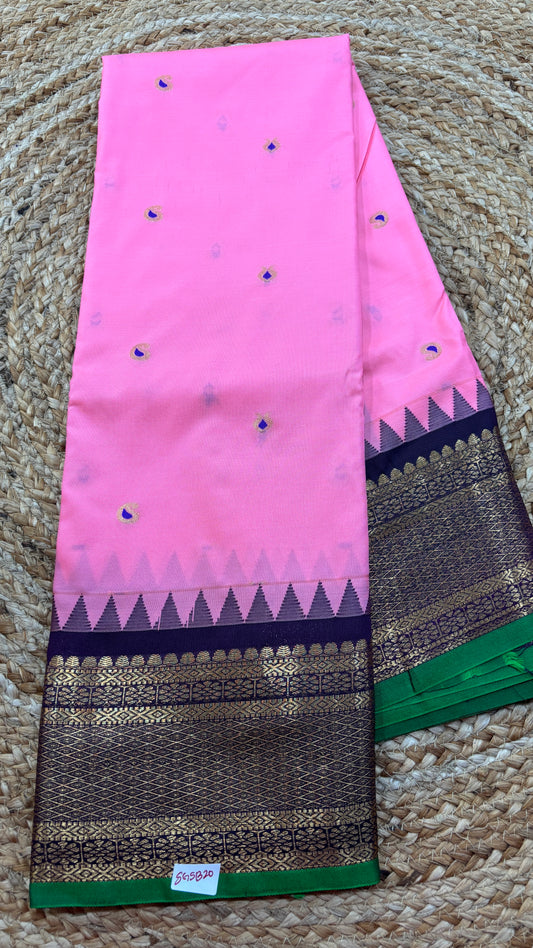 Semi Gadwal Silk Saree