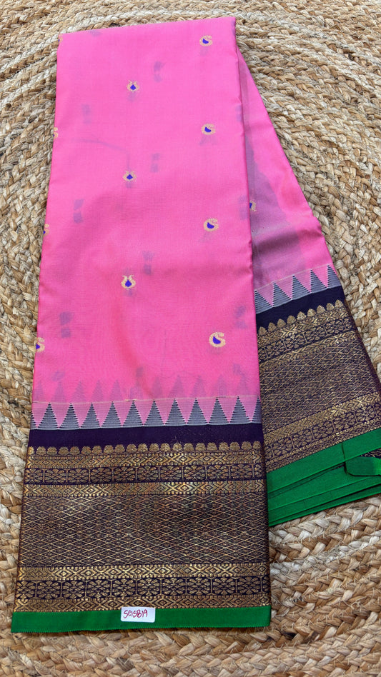 Semi Gadwal Silk Saree