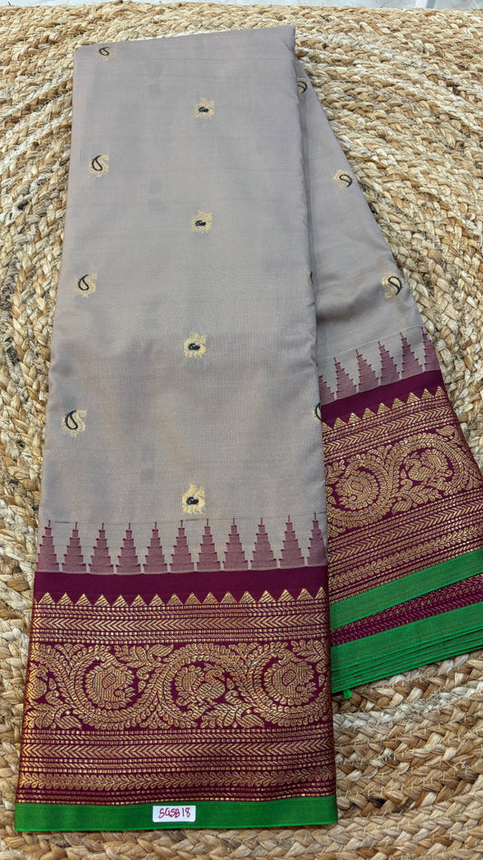 Semi Gadwal Silk Saree