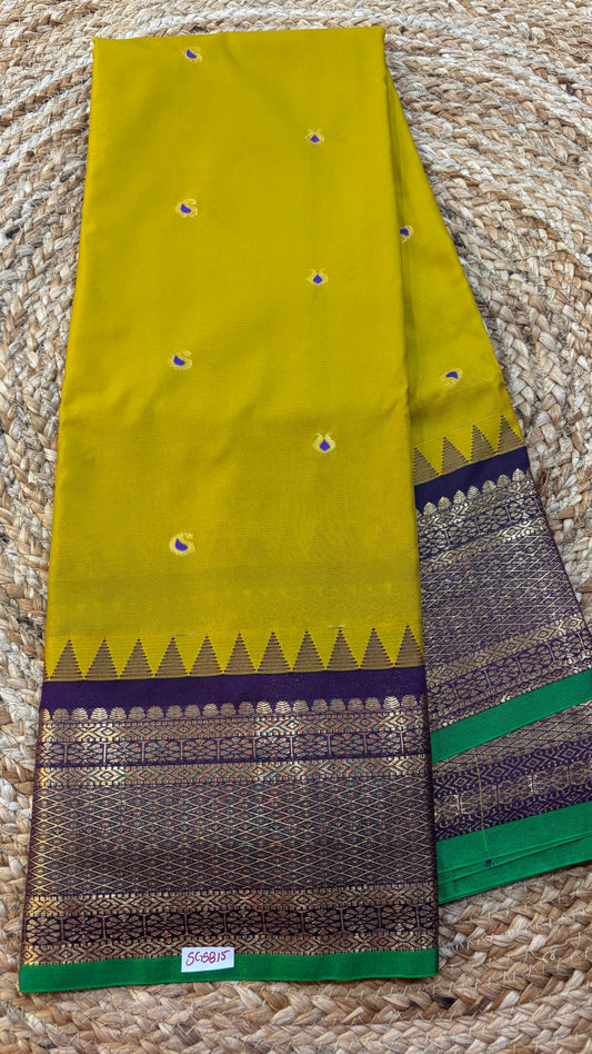 Semi Gadwal Silk Saree