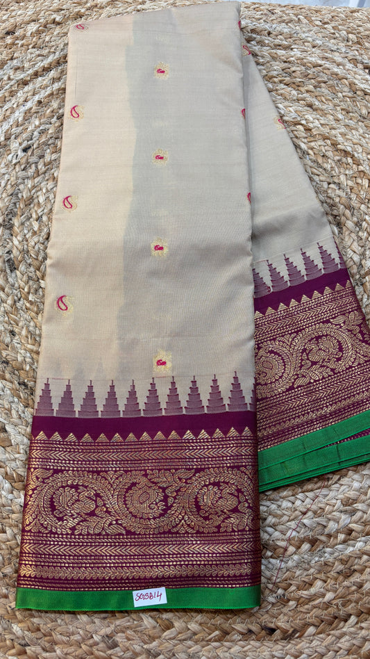 Semi Gadwal Silk Saree