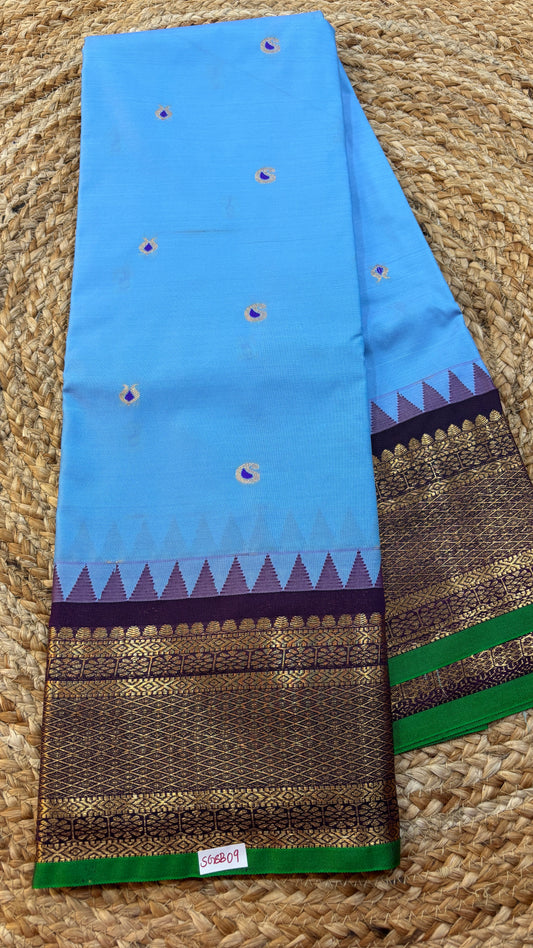 Semi Gadwal Silk Saree