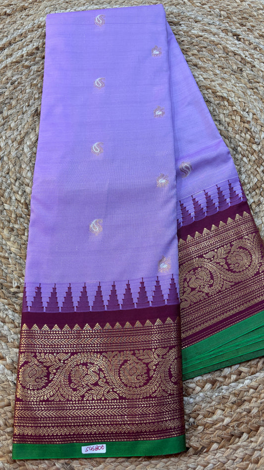 Semi Gadwal Silk Saree