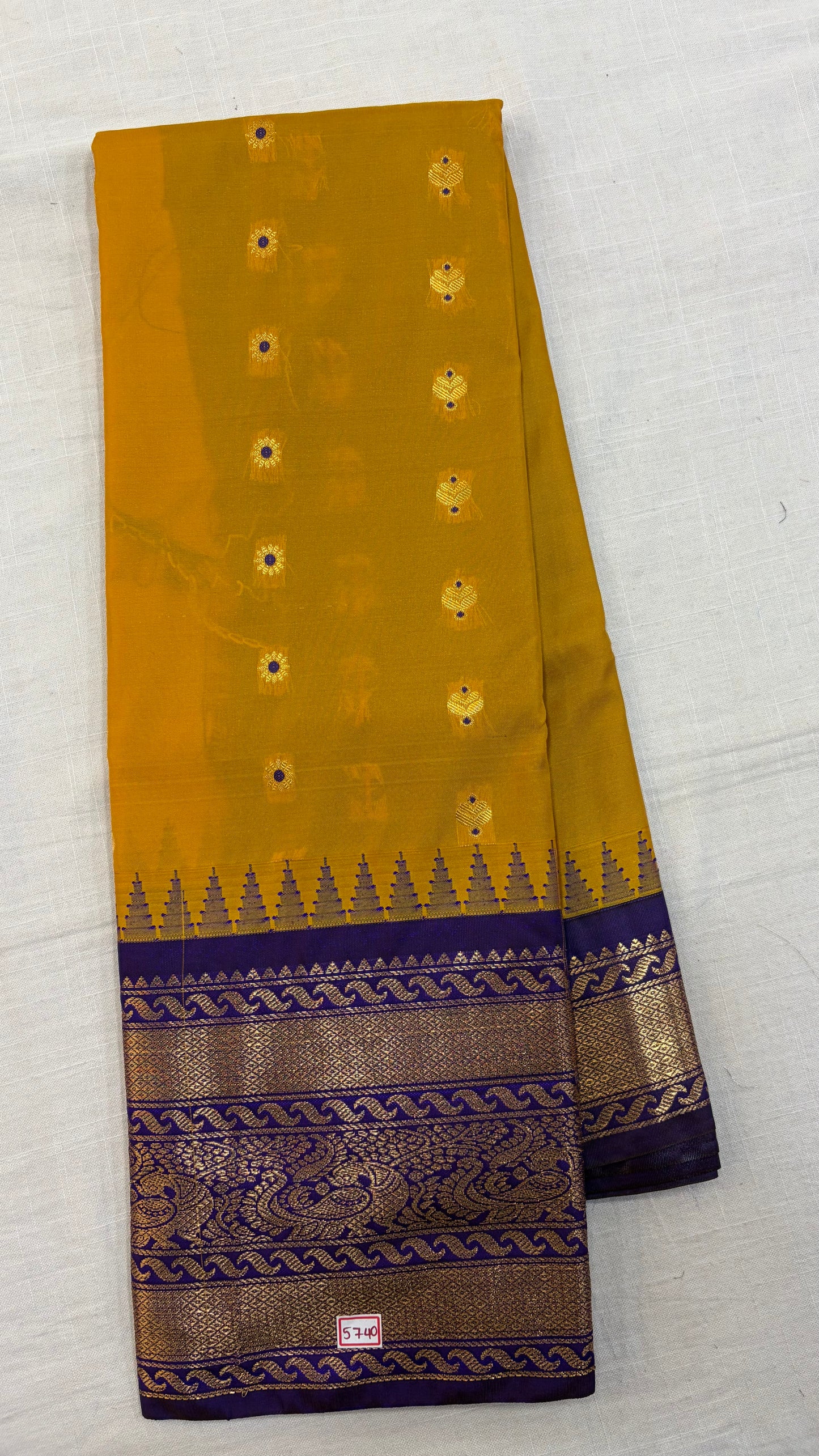 Semi Gadwal Silk Saree
