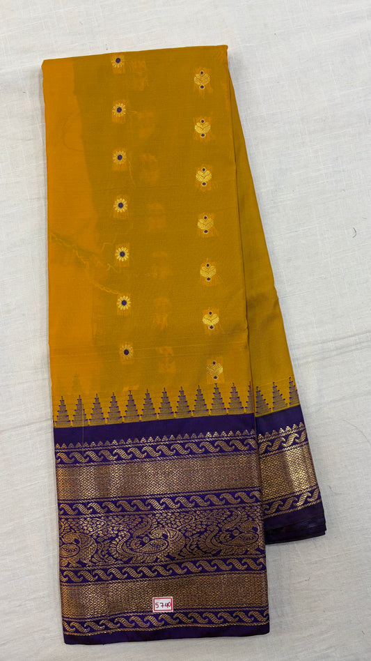 Semi Gadwal Silk Saree